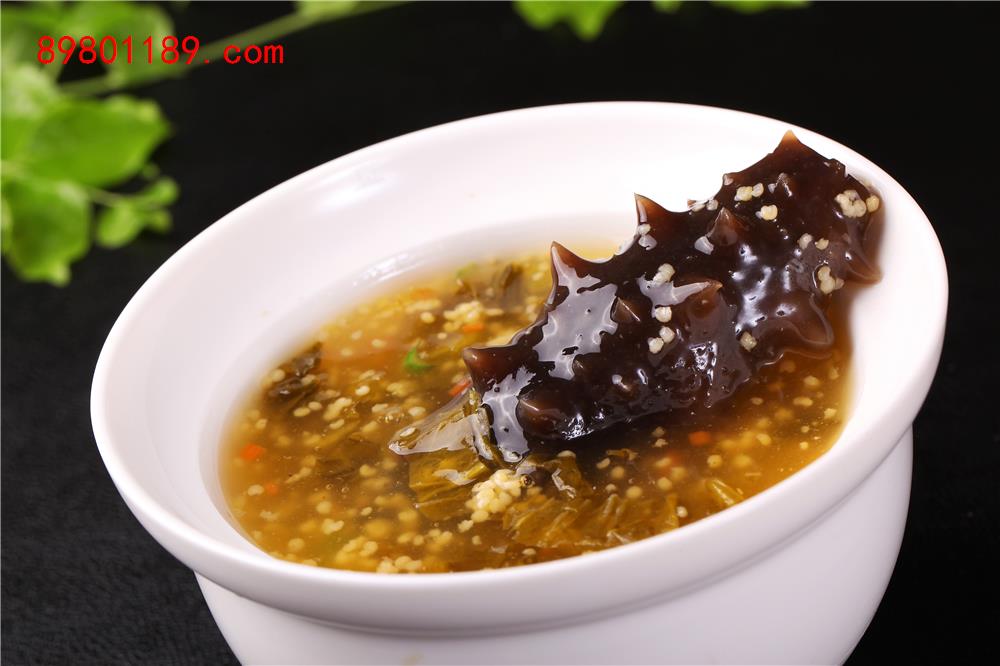 小米酸菜炖辽参
